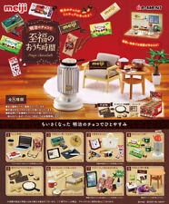 Re-ment Meiji Chocolate Miniature Figure Complete Box Set of 8 picture