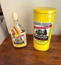 Vintage Barenjager Liqueur Bottle --Honey Liqueur Bee Hive Bear Barware German picture