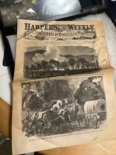 harpers weekly October 31, 1863 Civil War Newspaper picture