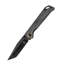 Kizer Begleiter2 Folding Knife Black Micarta Handle 154CM Tanto Plain V4458.2TC1 picture