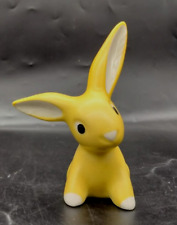 Vintage GOEBEL Yellow RABBIT Figurine West Germany Long Ear Bunny Easter KT 803 picture