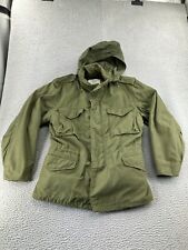 Vintage US Army Jacket Mens Medium Green Vietnam Cold Weather Coat Liner Field picture