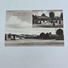 Vintage ROADSIDE Postcard--NEW MEXICO--Gallup--Log Cabin Lodge--US Hwy 66 NM PC picture