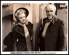 ⭐📽 Albert Bassermann + Edna Best in A Dispatch from Reuters (1940) Photo K27 picture