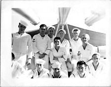 Hot Handsome Beefcake US Navy Sailors Uniform 1930s Vintage Photo Gay Interest picture