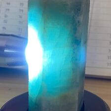450g Large Natural blue Aquamarine beryl Crystal Rough Genstone Specimen picture