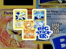 Pokémonster Credit/Debit/Bank Card Skin Cover: Eevee, Jolteon, Flareon, Vaporeon picture