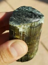 Z2 Himalaya Mine Large Bi-Color Terminated Tourmaline Crystal Specimen 154.7 gms picture
