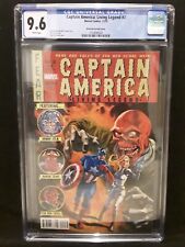 Captain America Living Legend #2 Brereton 1:50 Variant CGC 9.6 White Pages picture