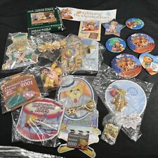 Lot of 17 Cherished Teddies  pins And One Necklace Sticker Puzzle picture