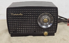 Vintage Small MOTOROLA Model 59R1 Bakelite Tube Radio ~Parts or Repairs~ picture