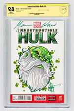 Indestructible Hulk #1 One-of-a kind Custom Sketch Variant by Leinil Francis Yu picture