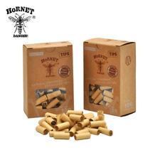 HORNET 7MM Classic Natural UnRefined Pre Rolled Cigarette Paper Filter Tips 360x picture