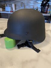 United Shield SC650 Ballistic IIIa Helmet w/ Pads, Black Medium, PASGT / PST picture