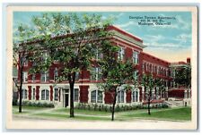 c1910's Georgian Terrace Apartments Building Muskogee Oklahoma OK Postcard picture