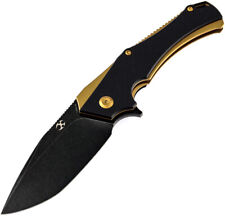 Kansept Knives Hellx Linerlock Bronze/Black Stainless/G10 Folding Knife  picture