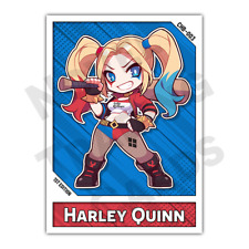 Harley Quinn Chibi Trading Card Custom Collectible ACEO 1st Edition Print picture