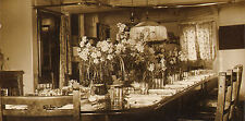 1918 original photo-  where king george v lunched onboard ship  ( k.g.v. ) picture