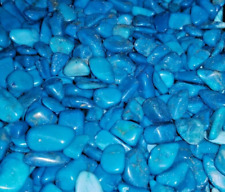 50g Tumbled Blue Howlite turquoise Crystal Gemstones Stones minerals picture