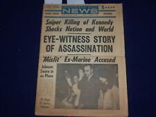 1963 NOVEMBER 23 PHILADELPHIA DAILY NEWS - JFK ASSASSINATED - NP 2970 picture