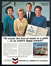 1966 Lawrence Welk Show Singer Norma Zimmer photo Chevron Gas vintage print ad picture
