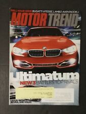 Motor Trend Magazine May 2012 Bentley Continental GT V8 - Porsche 911 - 223 picture