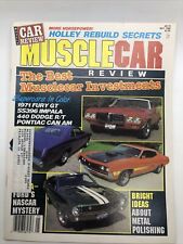 Muscle Car Review magazine May 1988 good condition Mopar Chevy Ford AMC picture