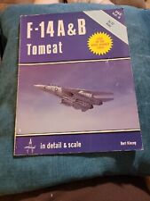 1982 GRUMMAN F-14 A&B TOMCAT Detail & Scale D&S Vol. 9 Soft Cover Book F14 Su-22 picture