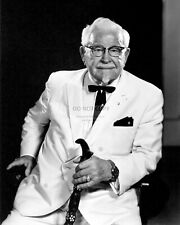 COL. HARLAND SANDERS, FOUNDER OF KENTUCKY FRIED CHICKEN KFC - 8X10 PHOTO (DD506) picture