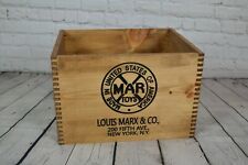 Vintage Louis Marx Tin Toy Crate Replica - Man-cave, Decor, Storage picture