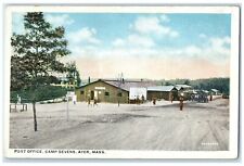 c1920 Post Office Camp Devens Exterior Building Ayer Massachusetts MA Postcard picture