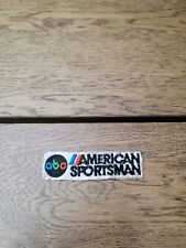 Abc Sports Vintage '80s American Sportsman Show Hunting Fishin Embroidered patch picture