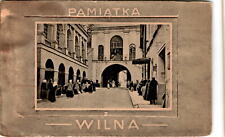 Wilno Vilnius 1928 cityscape architecture charm historic city Postcard picture