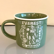 Disney Parks Expedition Everest Summit Gear Yeti Green Coffee Mug Cup 3 inches picture