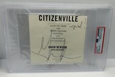 Gavin Newsom Signed Cut Autograph With INSPIRE Inscription California PSA/DNA picture