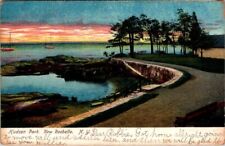 antique 1907 Postcard Hudson Park, New Rochelle NY A10 picture