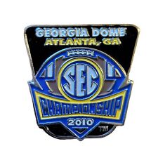 2010 SEC Championship Georgia Dome Atlanta Pin - NCAA College Football picture