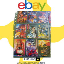 1994 Fleer Marvel Masterpieces Gold Foil Signature Series Set of 42 Cards picture