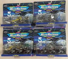 Babylon 5 Micro Machines Lot Of 4 Sets 1-4 picture