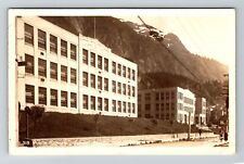 Juneau AK-Alaska RPPC, Public Schools, Real Photo c1943 Vintage Postcard picture