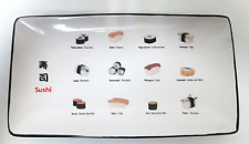 Elements Sushi platter tray plate Ceramic 11