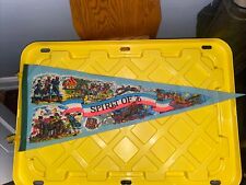 Vintage Spirit Of 76 America Pennant 26” picture