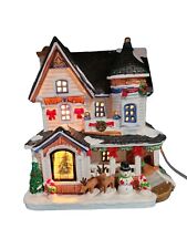 RETIRED* Lemax CHRISTMAS RESIDENCE 2019 #85389 Lighted picture