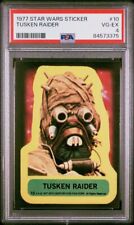 1977 Topps Star Wars Sticker #10 Tusken Raider | PSA 3 | picture