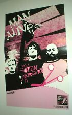 POSTER by MAN ALIVE open surgery Rare Promo For the band album gig show F picture