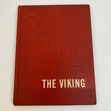 Vintage HC 1971 High School Yearbook - Home Of The Vikings Caledonia, Missouri picture