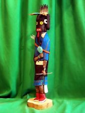 Hopi Kachina Doll - He'e'e the Warrior Maiden By Jacob Cook - Huge & Beautiful picture