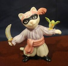 LENOX Aargh A Pirates Bounty Halloween Pirate Cat Porcelain Figurine picture