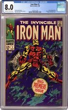 Iron Man #1 CGC 8.0 1968 4262451009 picture