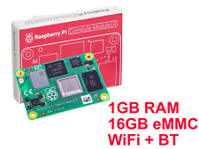Raspberry Pi Compute Module 4 CM4 - CM4101016 - 1GB RAM, 16GB eMMC, WiFi+BT picture